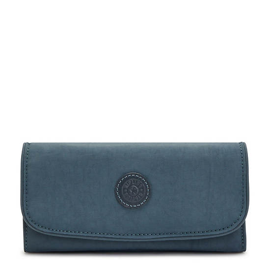 Kipling Money Land Snap Portefeuille Donkerblauw Grijs | België 1419OK